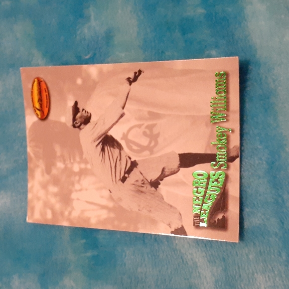 4 Vintage 1993 Ted Williams Negro League Cards Lockett Smokey Duckett Vazquez - Picture 5 of 6